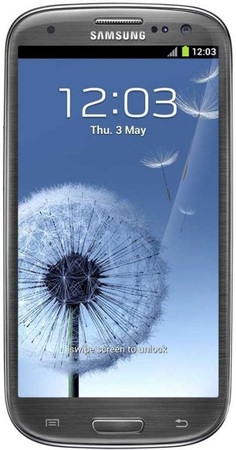 Смартфон Samsung Galaxy S3 GT-I9300 16Gb Titanium grey - Нальчик